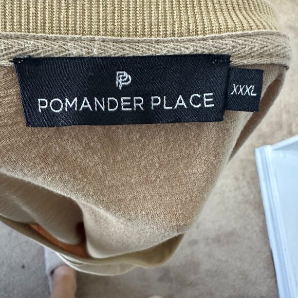 Tuckernuck Pomander Place Womens Tan Puff Long Sleeve Crewneck Top Size XXXL - Picture 4 of 8